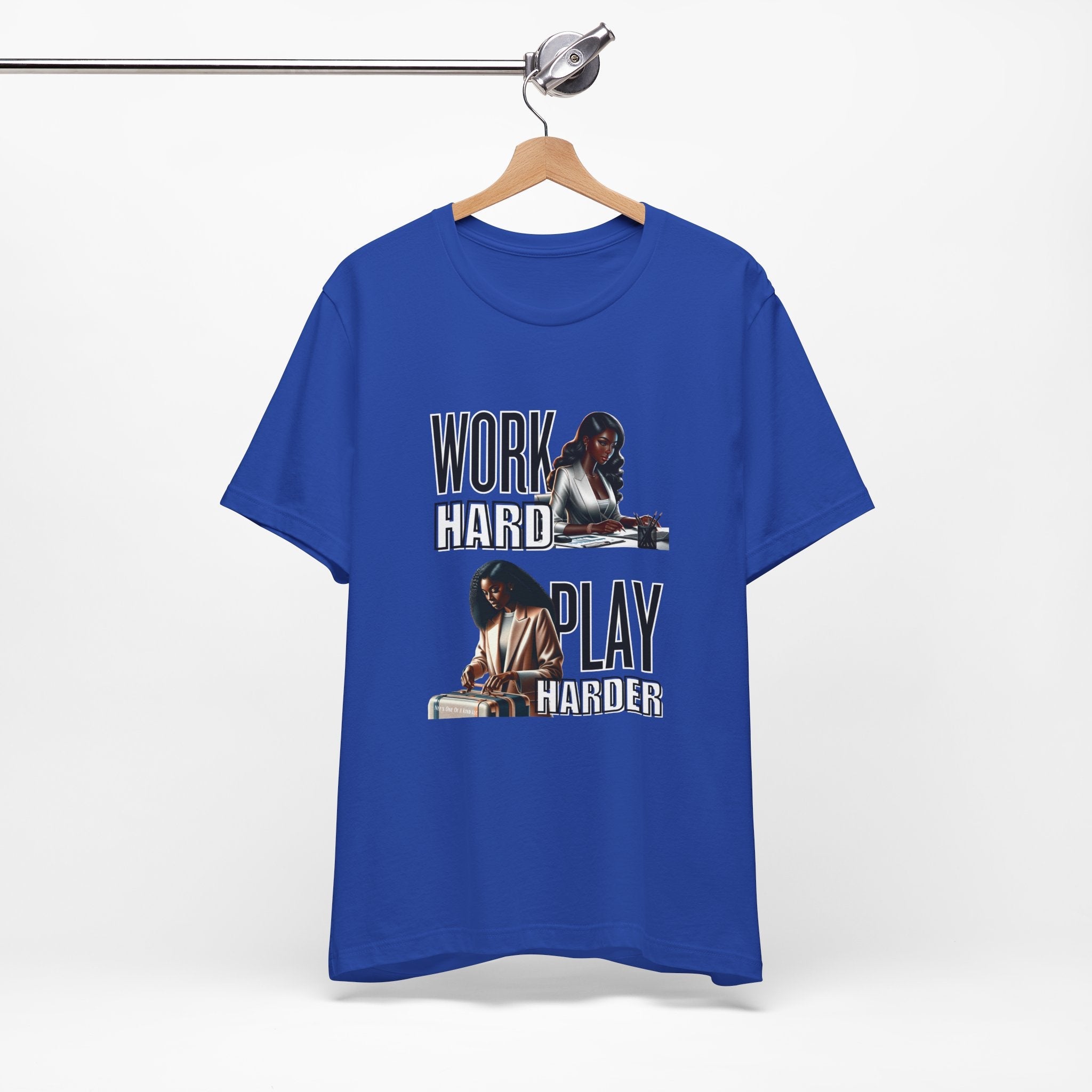 Work Hard Play Harder Short Sleeve Tee